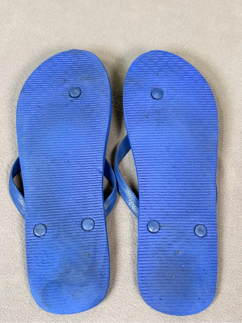 Disney Mickey Mouse Americana/ Patriotic/ Flag Men's Flip Flops Size 13/14
